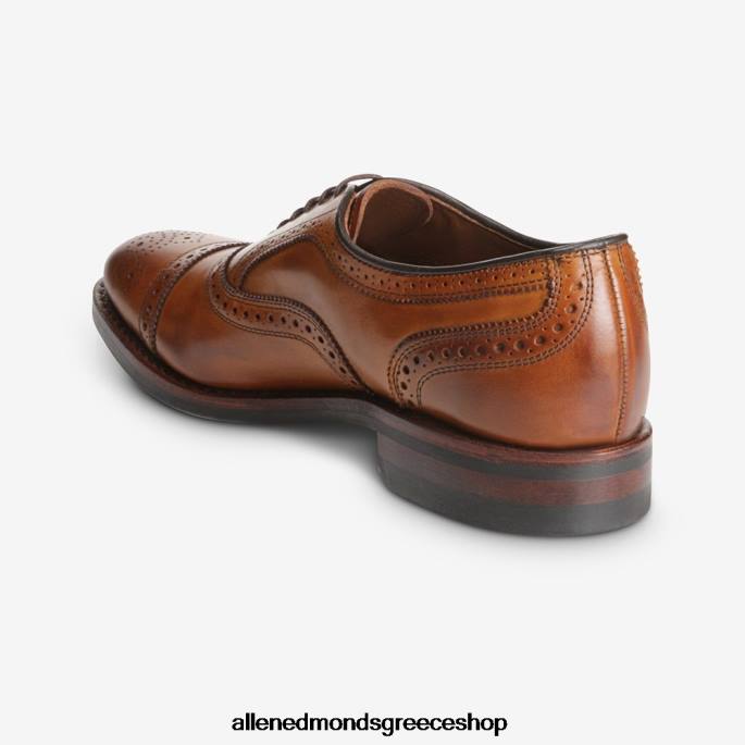 άνδρες Allen Edmonds παπούτσι με φόρεμα τύπου oxford με σόλα από νταινίτη καρυδιά καφέ DFSD5288