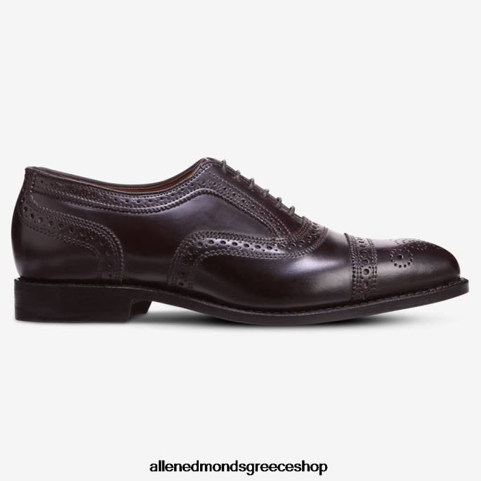 άνδρες Allen Edmonds παπούτσι με φόρεμα τύπου oxford μπορντό κορδοβάν DFSD5295