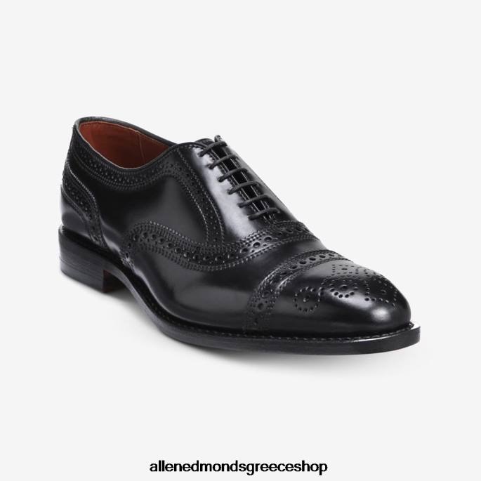 άνδρες Allen Edmonds παπούτσι με φόρεμα τύπου oxford μαύρο κορδοβάνι DFSD5296