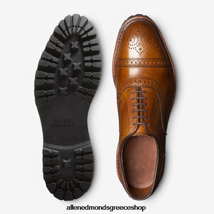 άνδρες Allen Edmonds παπούτσι με φόρεμα oxford με σόλα καρυδιά DFSD5305