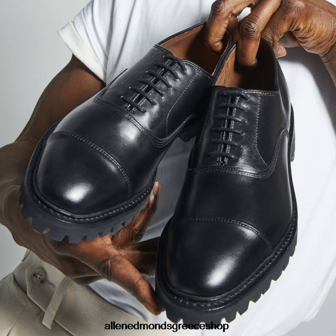 άνδρες Allen Edmonds park avenue καπέλο παπούτσι oxford φόρεμα με σόλα μαύρος DFSD5137