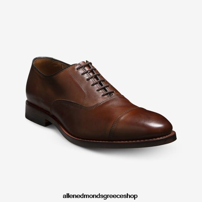 άνδρες Allen Edmonds παπούτσι με φόρεμα park avenue oxford dress cap-toe σκούρο τσίλι DFSD51