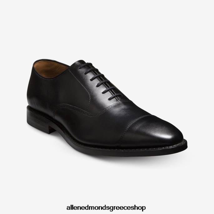 άνδρες Allen Edmonds παπούτσι με φόρεμα park avenue oxford dress cap-toe μαύρος DFSD539