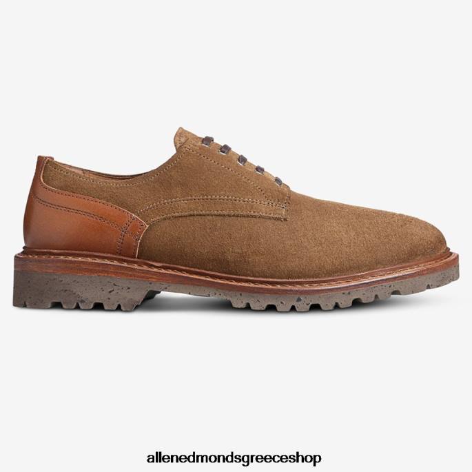 άνδρες Allen Edmonds ανακάλυψη παπούτσι ντέρμπι σουέντ κονιάκ ταμπάκος DFSD5110