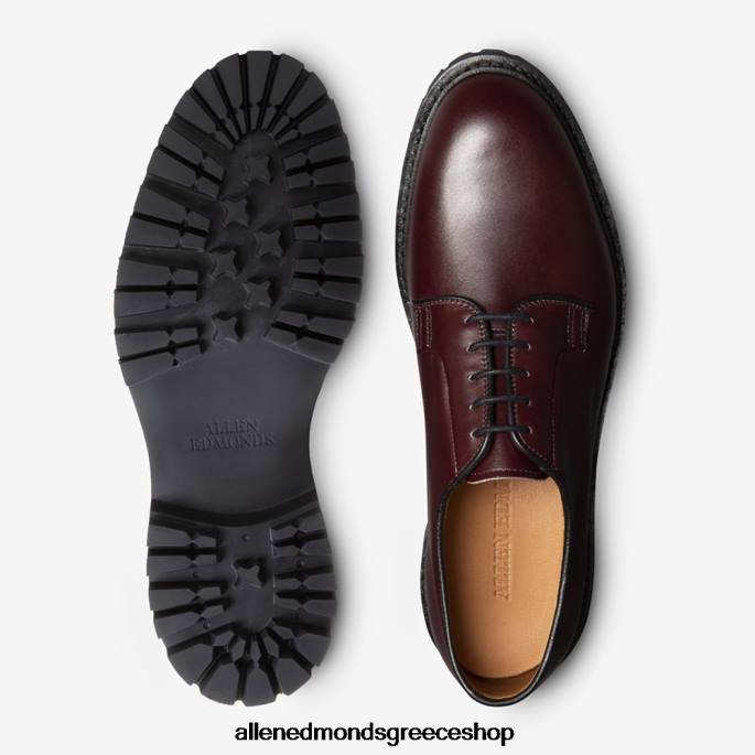 άνδρες Allen Edmonds lennon lug ντέρμπι μπορντό δέρμα DFSD5105