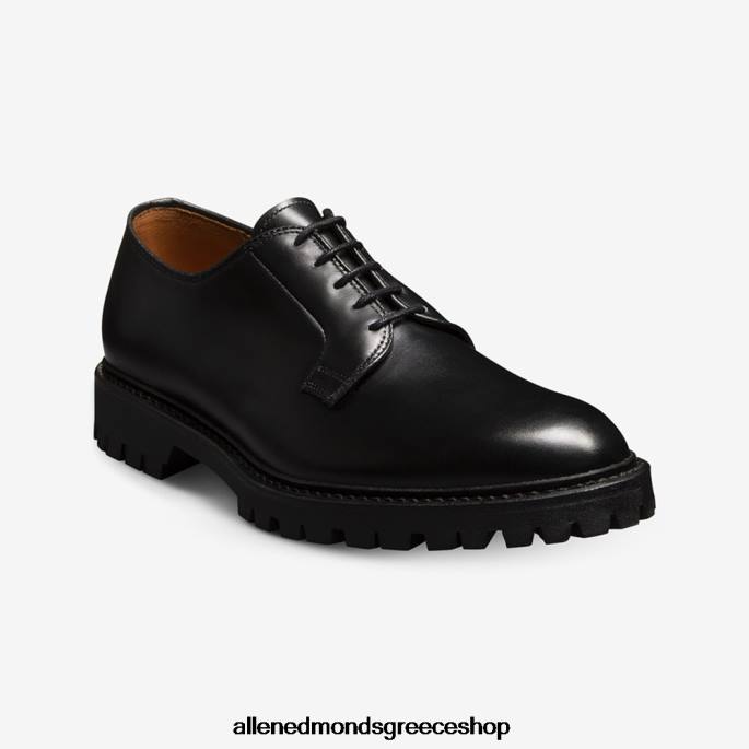 άνδρες Allen Edmonds lennon lug ντέρμπι μαύρο δέρμα DFSD5447