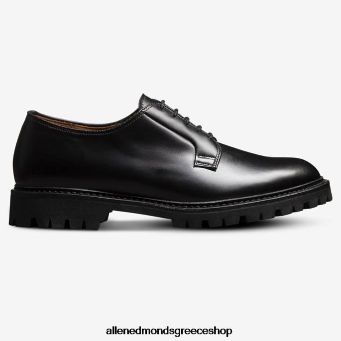 άνδρες Allen Edmonds lennon lug ντέρμπι μαύρο δέρμα DFSD5447