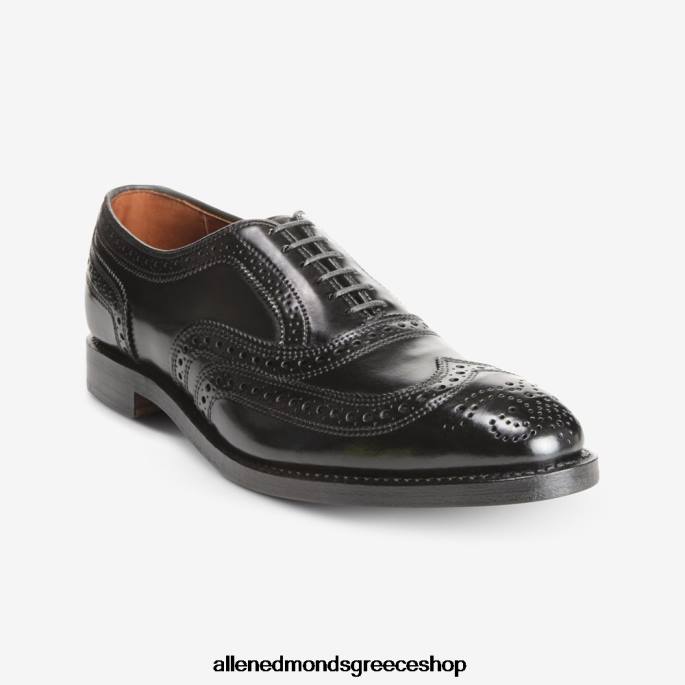 άνδρες Allen Edmonds φόρεμα με κέλυφος cambridge cordovan μαύρο κορδοβάνι DFSD5324