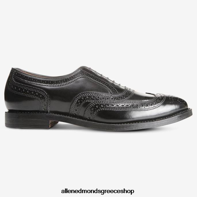 άνδρες Allen Edmonds φόρεμα με κέλυφος cambridge cordovan μαύρο κορδοβάνι DFSD5324