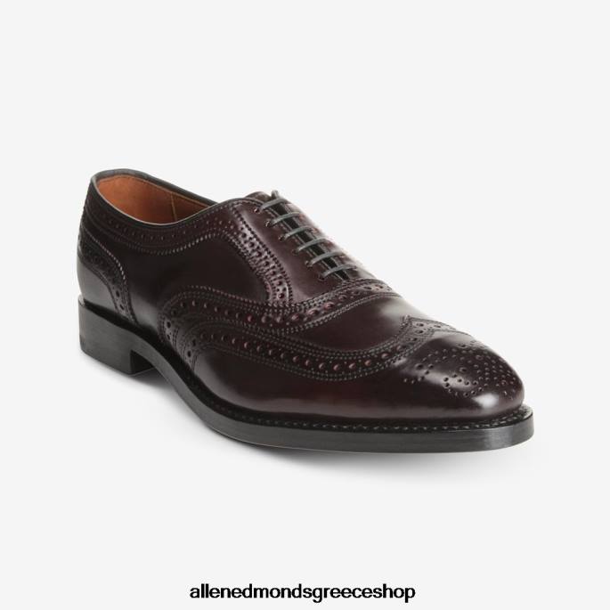 άνδρες Allen Edmonds φόρεμα με κέλυφος cambridge cordovan Βουργουνδία DFSD549