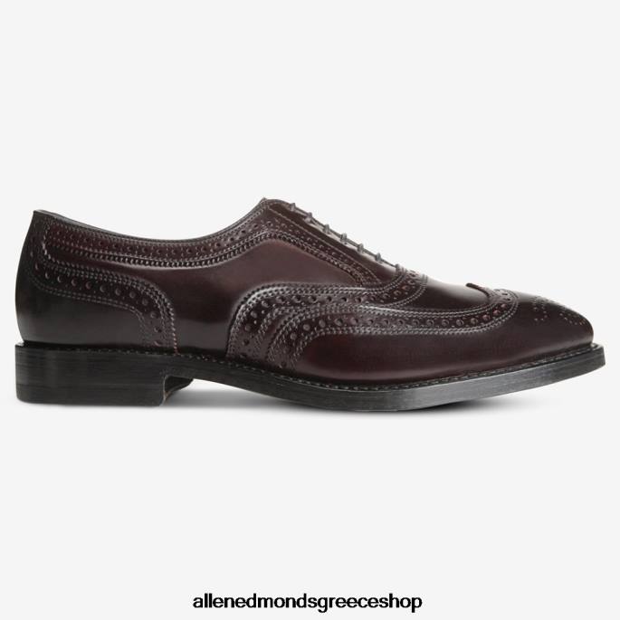 άνδρες Allen Edmonds φόρεμα με κέλυφος cambridge cordovan Βουργουνδία DFSD549