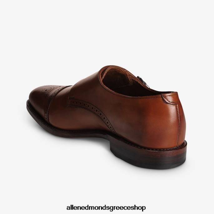 άνδρες Allen Edmonds αγ. john's double monk strap φόρεμα παπούτσι σκούρο τσίλι DFSD5358