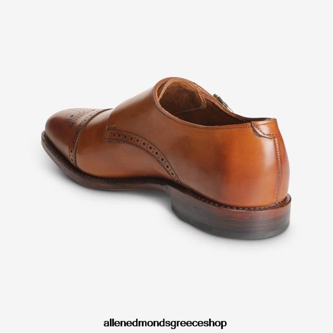 άνδρες Allen Edmonds αγ. john's double monk strap φόρεμα παπούτσι καρυδιά καφέ DFSD560