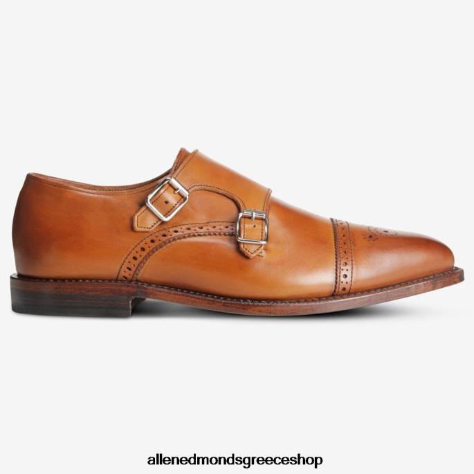 άνδρες Allen Edmonds αγ. john's double monk strap φόρεμα παπούτσι καρυδιά καφέ DFSD560