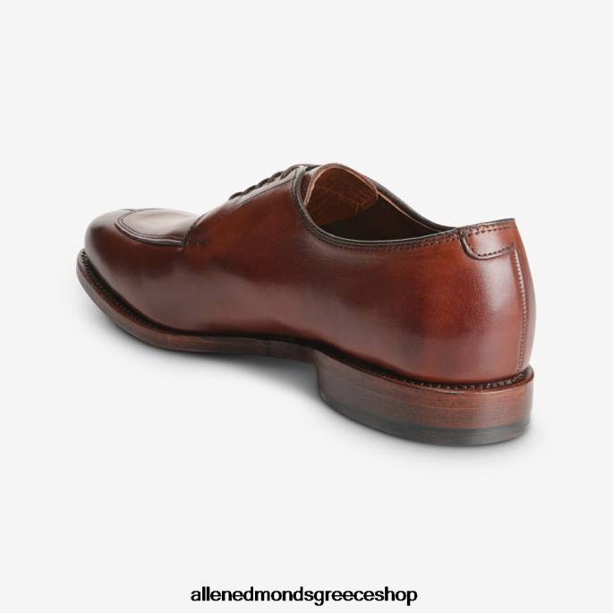 άνδρες Allen Edmonds παπούτσι φόρεμα delray blucher σκούρο τσίλι DFSD5374