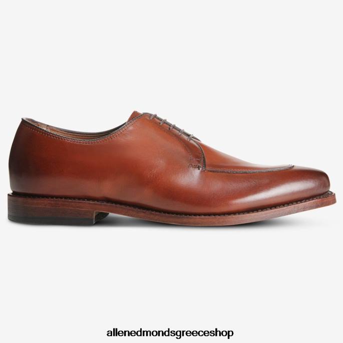 άνδρες Allen Edmonds παπούτσι φόρεμα delray blucher σκούρο τσίλι DFSD5374