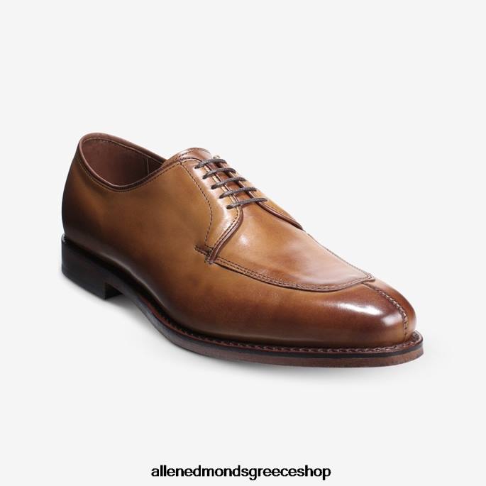 άνδρες Allen Edmonds παπούτσι φόρεμα delray blucher καρυδιά καφέ DFSD5375