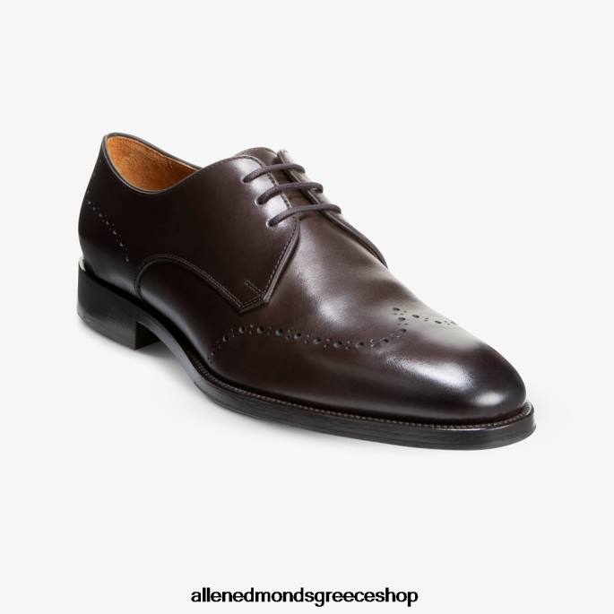 άνδρες Allen Edmonds παπούτσι lucca derby φόρεμα σκούρο καφέ DFSD5319