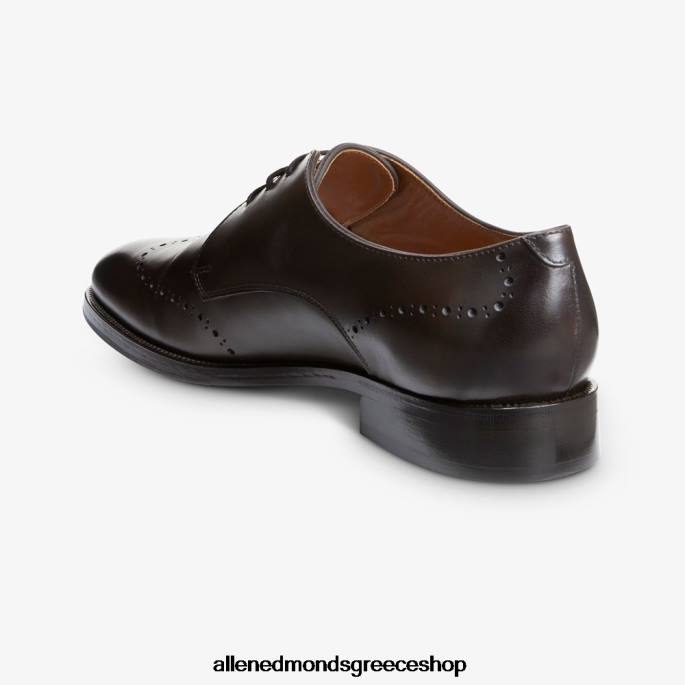 άνδρες Allen Edmonds παπούτσι lucca derby φόρεμα σκούρο καφέ DFSD5319