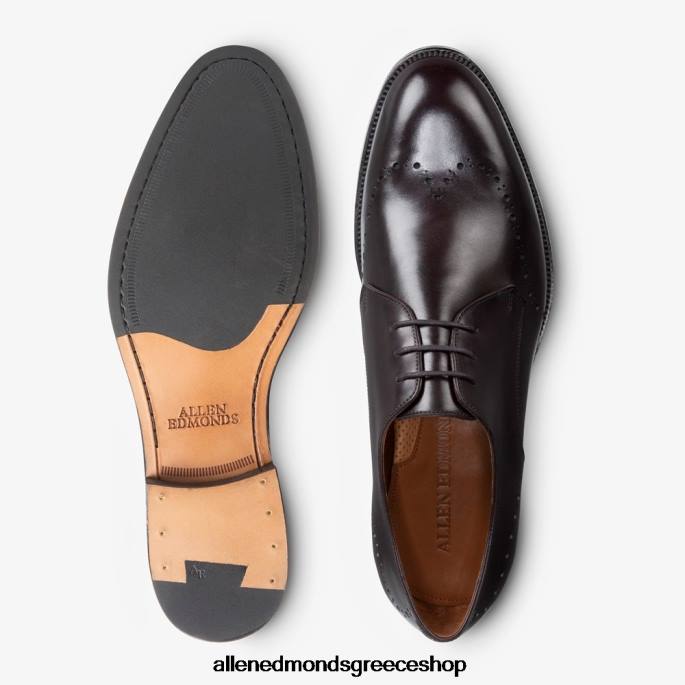 άνδρες Allen Edmonds παπούτσι lucca derby φόρεμα μαόνι DFSD5320