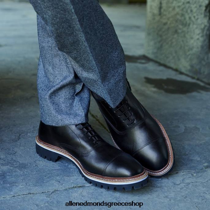 άνδρες Allen Edmonds παπούτσι με φόρεμα park avenue μαύρο δέρμα DFSD540