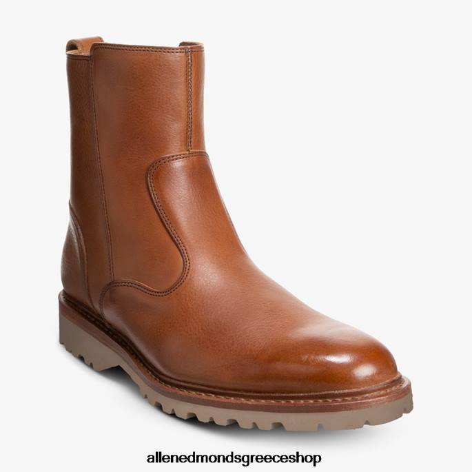 άνδρες Allen Edmonds Discovery moto boot κονιάκ DFSD5427