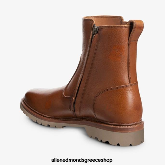 άνδρες Allen Edmonds Discovery moto boot κονιάκ DFSD5427