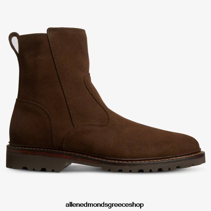 άνδρες Allen Edmonds Discovery moto boot καφέ σουέτ DFSD5428