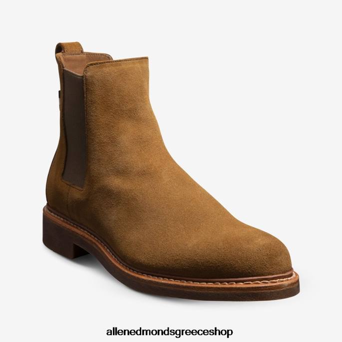 άνδρες Allen Edmonds μποτάκι denali chelsea καφέ σουέτ DFSD562