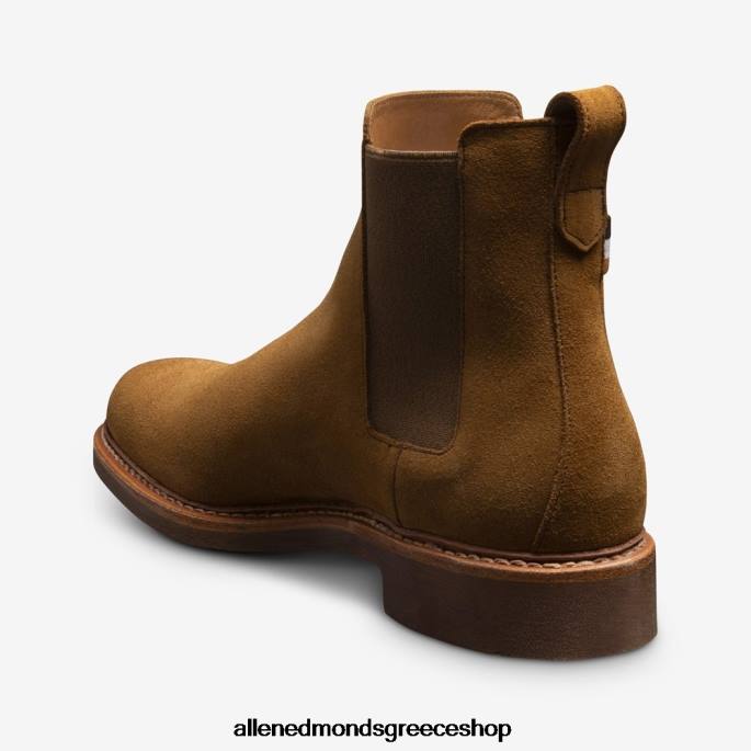 άνδρες Allen Edmonds μποτάκι denali chelsea καφέ σουέτ DFSD562