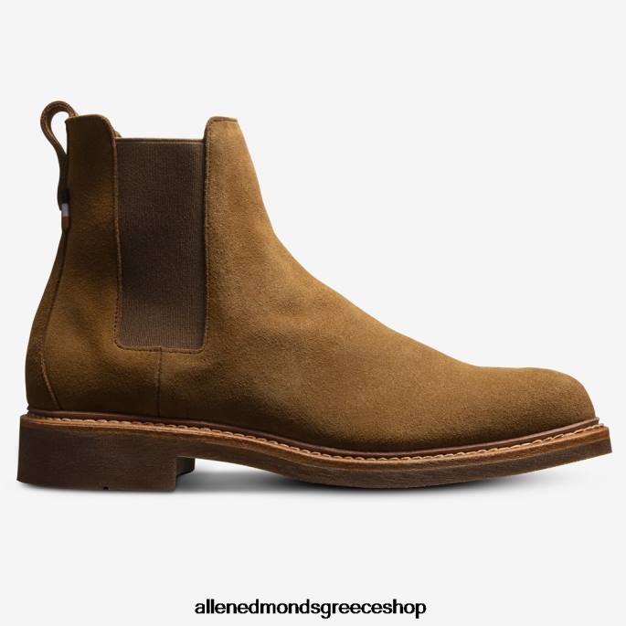 άνδρες Allen Edmonds μποτάκι denali chelsea καφέ σουέτ DFSD562