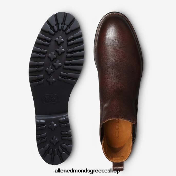 άνδρες Allen Edmonds μπότα grafton chelsea καφέ DFSD577