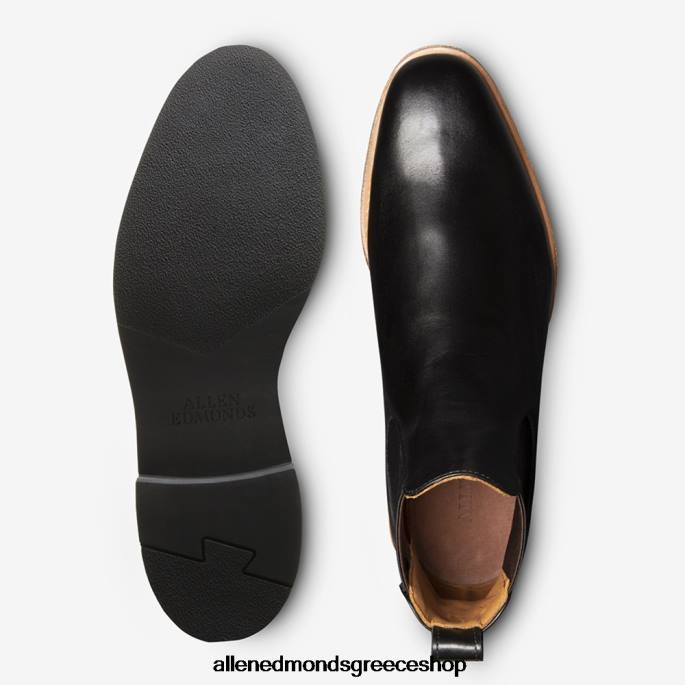 άνδρες Allen Edmonds μποτάκι τσέλσι με την υπογραφή του liverpool μαύρο δέρμα DFSD550