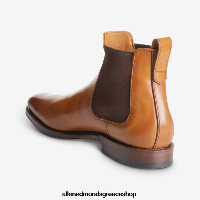 άνδρες Allen Edmonds μποτάκι φόρεμα liverpool chelsea καρυδιά καφέ DFSD5466