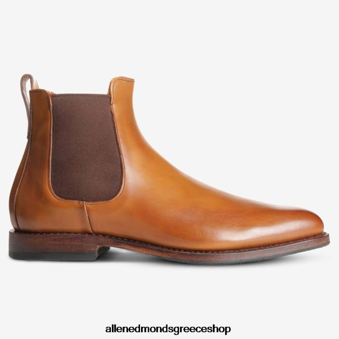 άνδρες Allen Edmonds μποτάκι φόρεμα liverpool chelsea καρυδιά καφέ DFSD5466