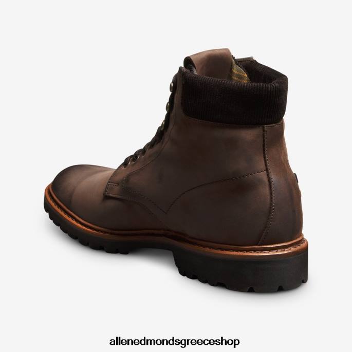 άνδρες Allen Edmonds μπότα barbour higgins mill καφέ DFSD576