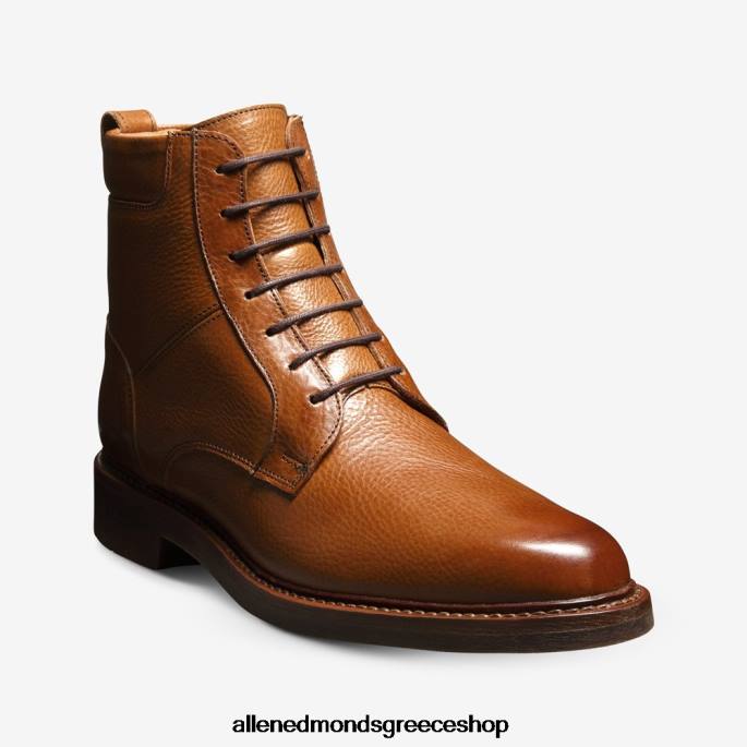 άνδρες Allen Edmonds μπότα denali δέρμα κονιάκ DFSD5151