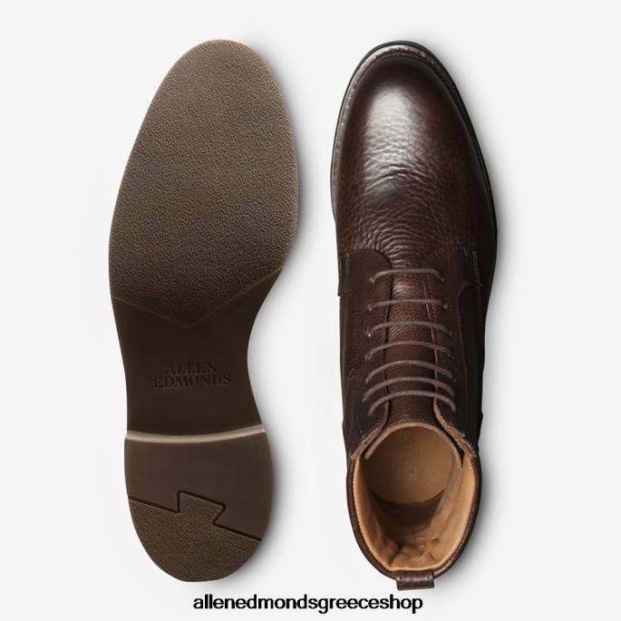 άνδρες Allen Edmonds μπότα denali καφέ DFSD5494