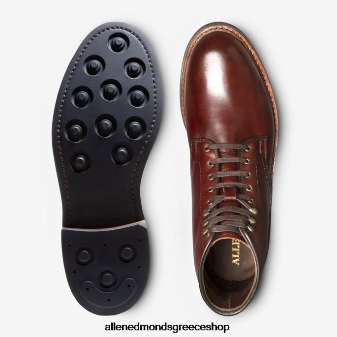 άνδρες Allen Edmonds αδιάβροχη μπότα higgins mill δέρμα chromexcel τσίλι DFSD525