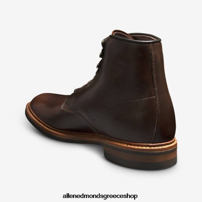 άνδρες Allen Edmonds αδιάβροχη μπότα higgins mill καφέ δέρμα chromexcel DFSD5282