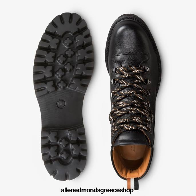 άνδρες Allen Edmonds aspen hiker αδιάβροχη μπότα ωτίδας μαύρο σιτάρι DFSD5392