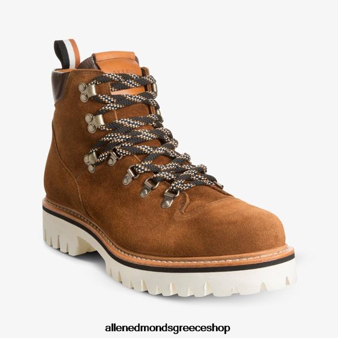 άνδρες Allen Edmonds aspen suede hiker αδιάβροχη μπότα ωτίδας χυμό καφέ σουέτ DFSD5118