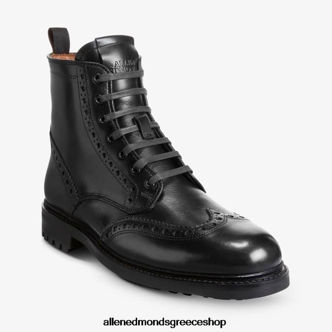 άνδρες Allen Edmonds μπότα chapman αδιάβροχη στο φτερό μαύρος DFSD5472