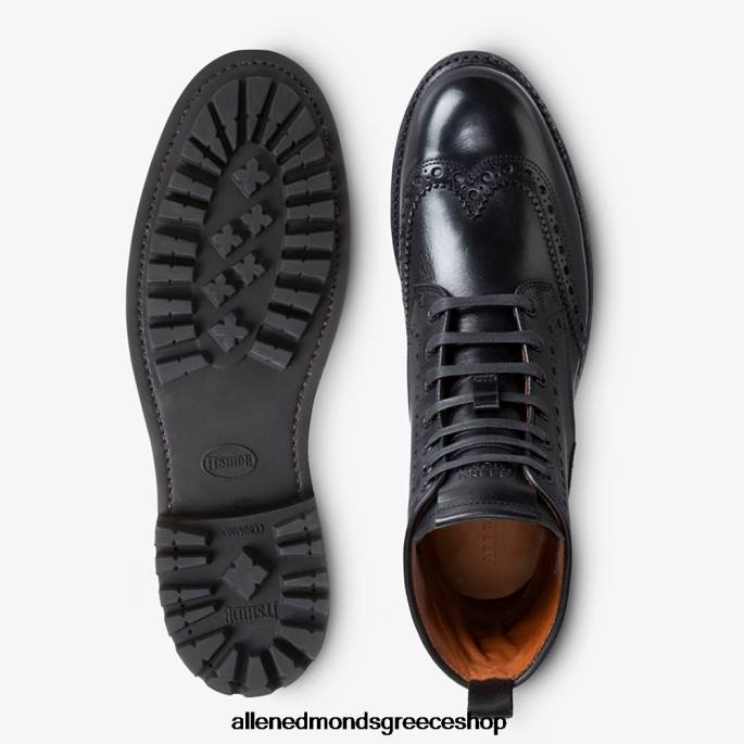 άνδρες Allen Edmonds μπότα chapman αδιάβροχη στο φτερό μαύρος DFSD5472