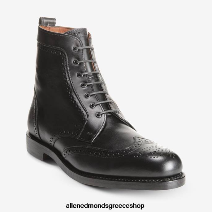 άνδρες Allen Edmonds dalton μποτάκι φόρεμα με φτερό μαύρος DFSD5142