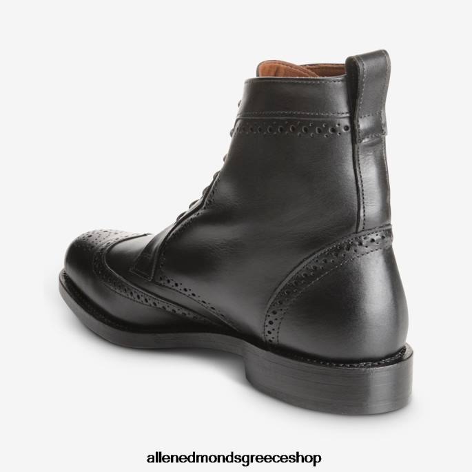 άνδρες Allen Edmonds dalton μποτάκι φόρεμα με φτερό μαύρος DFSD5142