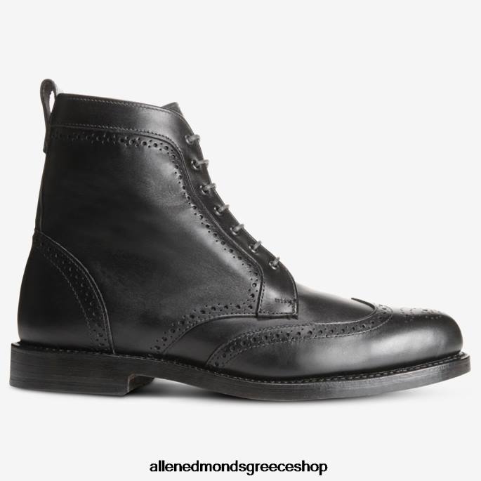 άνδρες Allen Edmonds dalton μποτάκι φόρεμα με φτερό μαύρος DFSD5142