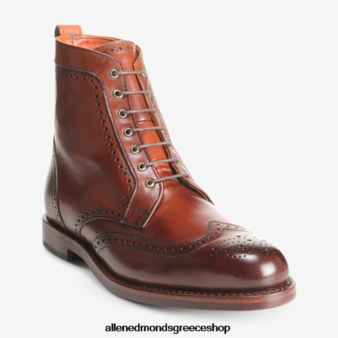 άνδρες Allen Edmonds dalton μποτάκι φόρεμα με φτερό σκούρο τσίλι DFSD5482