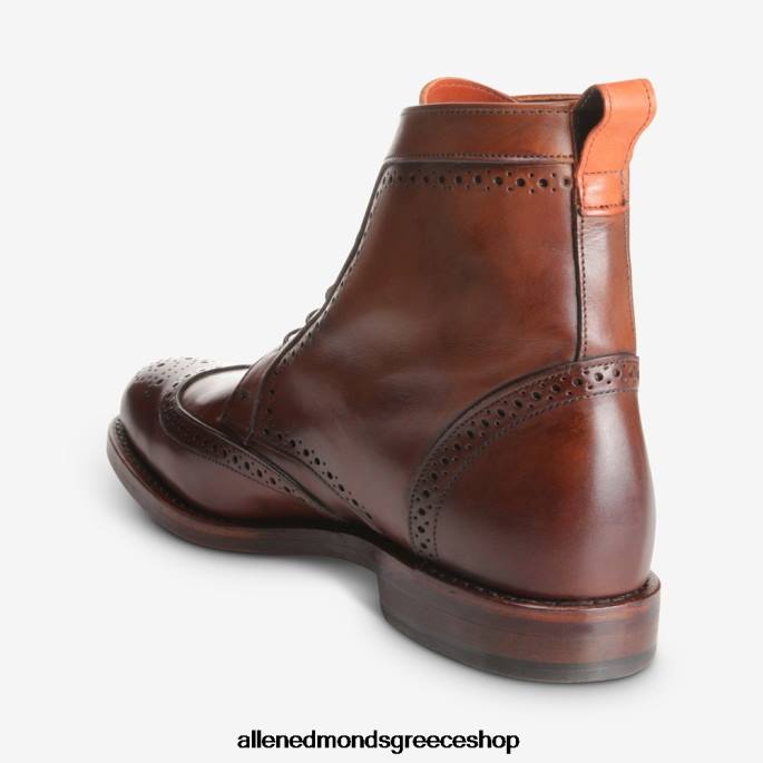 άνδρες Allen Edmonds dalton μποτάκι φόρεμα με φτερό σκούρο τσίλι DFSD5482