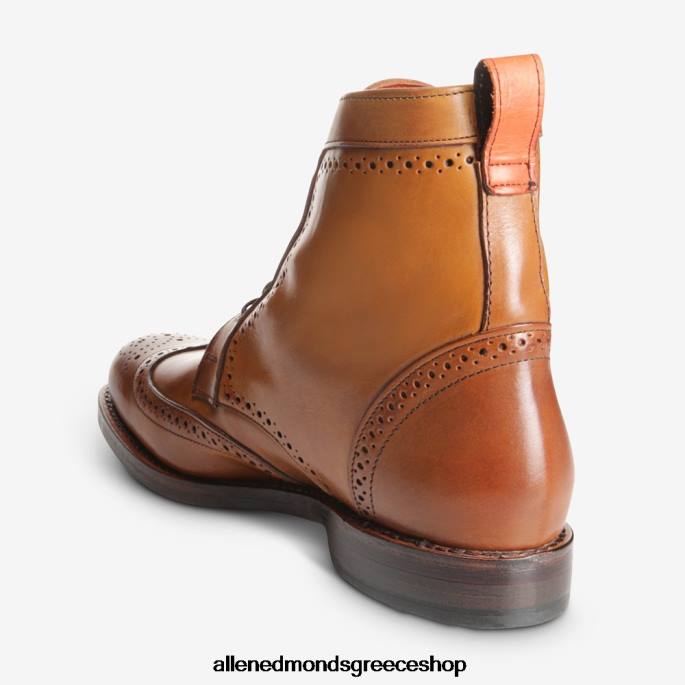 άνδρες Allen Edmonds dalton μποτάκι φόρεμα με φτερό καρυδιά καφέ DFSD5483